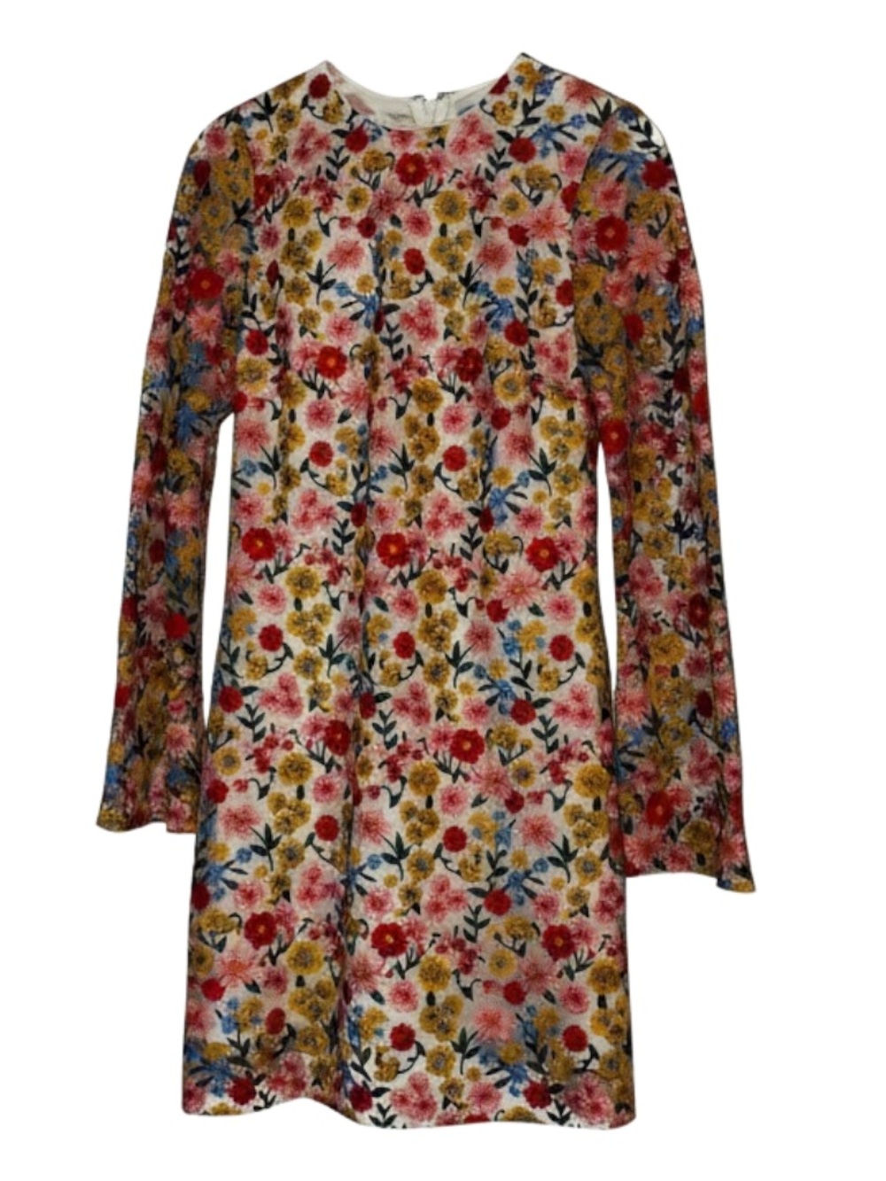 Antonio MELANI x The Nat Note Clementima Embroidered Floral A-Line Dress 🌺🌸🌼